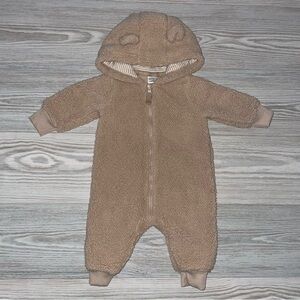 Carter’s Baby Boys 3-Month Fleece Hooded Outfit